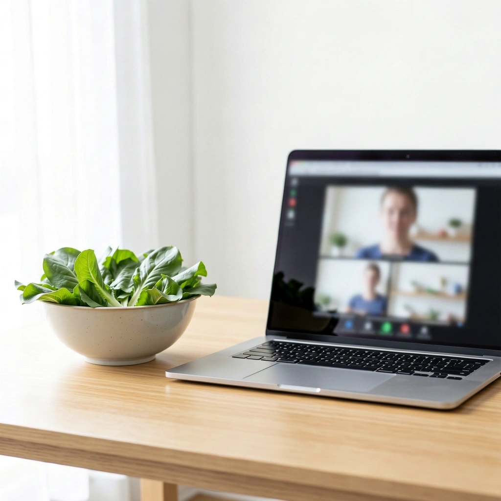 Online voedingsconsultatie omgeving